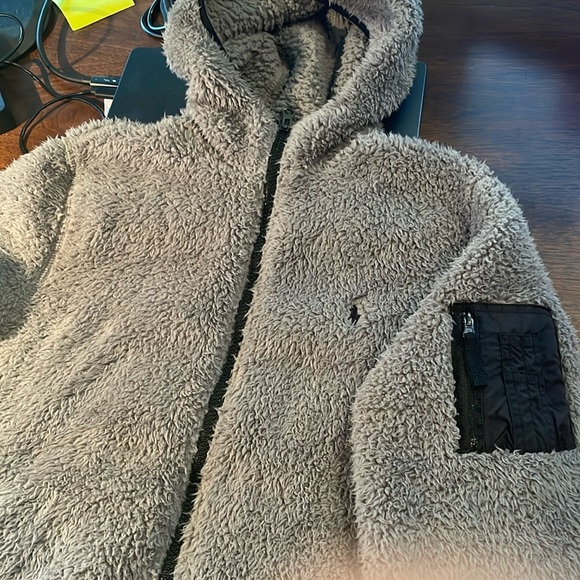Ralph Lauren kids fuzzy jacket - Picture 1 of 5
